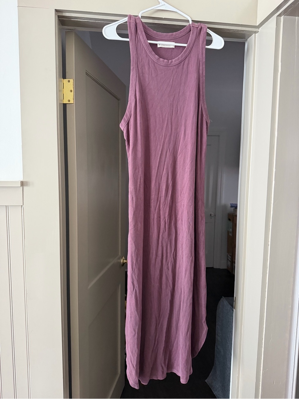Lucky Brand Sleeveless Mauve Maxi Dress NWOT